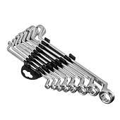  Набор ключей накидных, 8 шт.,6–22мм, хромированные, Sparta 