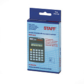 Калькулятор STAFF STF-818 102х62мм (8-разрядов 2 пит.) /250142/