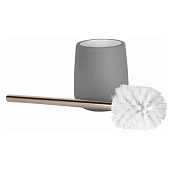  Ёршик туалетный Soft серый керамика B4333A-5G 