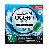  Таблетки для посудомоечных машин Ocean Clean bio 30 шт (540 г) Лаборатория Катрин 