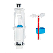 Арматура для бачка кноп 1 режим боков подвод WC6050M Ани-Пласт Арматура для бачка кноп 1 режим боков подвод WC6050M Ани-Пласт