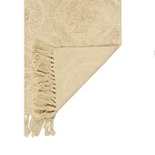 Коврик для ванной 50х80 Прованс Орнамент с кистями хлопок кремовый Zenfort Коврик для ванной 50х80 Прованс Орнамент с кистями хлопок кремовый Zenfort