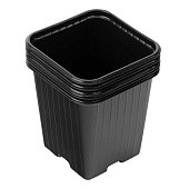  Горшочек для рассады, 90х90х95 мм, полистирол, 5 шт 64340 