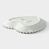  Тарелка Magistro «Сердце», d=30 см, белая  5799700 