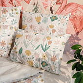  Комплект постельного белья 2 спальный Волшебная ночь Daisy перкаль, 8767/1, 786708 