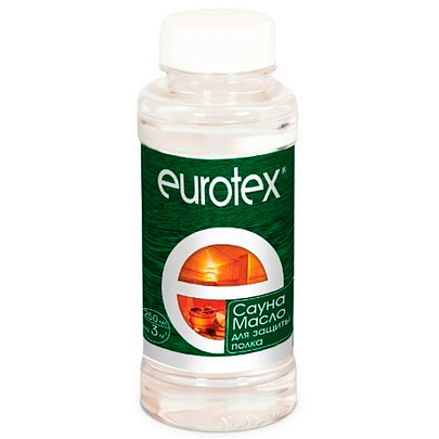  EUROTEX-сауна (масло для защиты полка) флакон 250 мл 