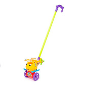 Каталка на палочке Вертолёт, микс, 621164 Каталка на палочке Вертолёт, микс, 621164