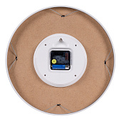 Часы настенные Рубин Coffee Time d=32 см металл открытая стрелка белый+чёрный 3235-001 Часы настенные Рубин Coffee Time d=32 см металл открытая стрелка белый+чёрный 3235-001