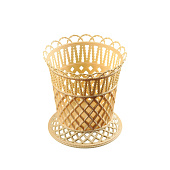 Подставка для столовых приборов Альтернатива «Семь злаков» 11,5х11,5х12 см. пластик МИКС 587150