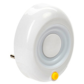 Ночник Овал LED 1Вт 220В датчик освещ /IEK