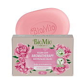 Мыло туалетное BioMio BIO-SOAP AROMATHERAPY Пион и пальмароза 90 г Мыло туалетное BioMio BIO-SOAP AROMATHERAPY Пион и пальмароза 90 г