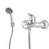 Смеситель для ванны хром однорычажный короткий излив РС-В 70-01/02 Rusant Смеситель для ванны хром однорычажный короткий излив РС-В 70-01/02 Rusant