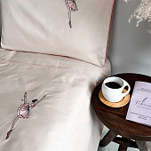 Комплект постельного белья 1,5 спальный Mariya DeLuxe Балерины Комплект постельного белья 1,5 спальный Mariya DeLuxe Балерины