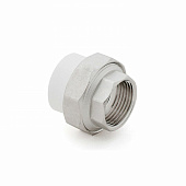 Муфта комб разъемная ВР 40х1 1/4" PPR Муфта комб разъемная ВР 40х1 1/4" PPR