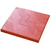 Плитка тротуарная Фантазия красная 300х300х35мм (11шт/м2) Плитка тротуарная Фантазия красная 300х300х35мм (11шт/м2)