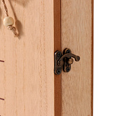 Ключница настенная «KEYS с сердечком и бантом», дерево 10499009 Ключница настенная «KEYS с сердечком и бантом», дерево 10499009