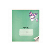 Тетрадь 12л, А5, Centrum Kuromi, линейка, 74788 Тетрадь 12л, А5, Centrum Kuromi, линейка, 74788