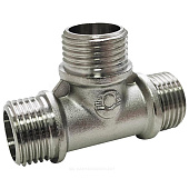 Тройник 1/2" НРхНРхНР ник Тройник 1/2" НРхНРхНР ник