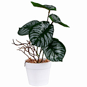 Искусственный цветок в горшке Филодендрон 7,5х20 см 9789751 Искусственный цветок в горшке Филодендрон 7,5х20 см 9789751