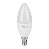  Лампа LED 7Вт Е14, свеча, 3000К теплый OSRAM 