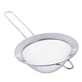 Сито с ободом и ручкой Vetta 12 см 886-007 Сито с ободом и ручкой Vetta 12 см 886-007