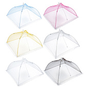  Чехол - зонтик для пищи 30х30см, полиэстер, микс 159-001 