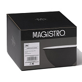  Набор салатников фарфоровых Magistro Matt black 250 мл 2 шт 9925809 