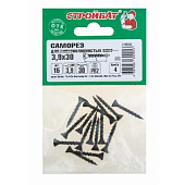  Саморезы для гипсоволокнистых плит 3,9х30 (15 шт) 