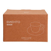 Чайная пара SL Home «Виенто» чашка 250 мл. блюдце d-15 см. керамика бежевая 10083991 Чайная пара SL Home «Виенто» чашка 250 мл. блюдце d-15 см. керамика бежевая 10083991