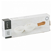 Менажница с деревянной ручкой коллекция "Золотой мрамор" WHITE 34х11,3х5 см 412-137 Менажница с деревянной ручкой коллекция "Золотой мрамор" WHITE 34х11,3х5 см 412-137