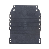 Торцевая заглушка универсальная для лотка водоотводного Gidrolica Standart пластиковая DN100 Торцевая заглушка универсальная для лотка водоотводного Gidrolica Standart пластиковая DN100