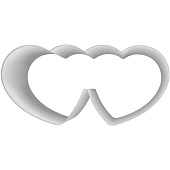 Кулинарная форма "Союз сердец" DA8-222 Кулинарная форма "Союз сердец" DA8-222