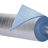 Вспененный полиэтилен МЕГАСПАН ПЛ металлизир. 10мм (ширина 1м) самоклеющийся Вспененный полиэтилен МЕГАСПАН ПЛ металлизир. 10мм (ширина 1м) самоклеющийся