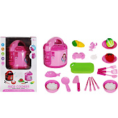 Игрушка Бытовая техника Мультиварка, свет/звук, 18,5х16,5х27,2 см, 5548-5 Игрушка Бытовая техника Мультиварка, свет/звук, 18,5х16,5х27,2 см, 5548-5