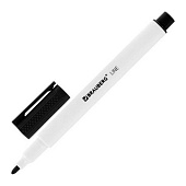  Маркеры стираемые для белой доски НАБОР 4 ЦВЕТА, BRAUBERG "LINE", 3 мм, с клипом, 152119 