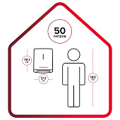 Водонагреватель накопительный 50л 2 кВт 781х275х511 ABS VLS PRO INOX R ARISTON Водонагреватель накопительный 50л 2 кВт 781х275х511 ABS VLS PRO INOX R ARISTON