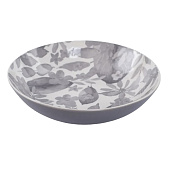 Тарелка суповая BLOOMING серая 20см DMD242 Тарелка суповая BLOOMING серая 20см DMD242