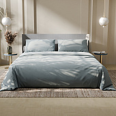  Комплект постельного белья Этель евро Утренняя дымка, 100% хлопок, бязь, 9046038 