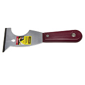 Шпатель-скребок 75мм, пластмассовая ручка, STAYER Шпатель-скребок 75мм, пластмассовая ручка, STAYER