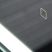 Зеркало с LED подсветкой Хартум 1000х700 GL7050Z Домино