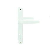  Ручка для дверей белая, 26/92мм 