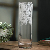 Ваза для цветов, новогодняя «Новый год: Ель» стеклянная, 26,3 см 9802775 Ваза для цветов, новогодняя «Новый год: Ель» стеклянная, 26,3 см 9802775