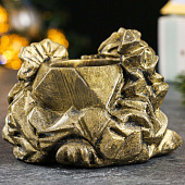 Фигурное кашпо "Дракон" старое золото, 10х11х7см 9683270 Фигурное кашпо "Дракон" старое золото, 10х11х7см 9683270