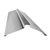 Конек фигурный 150-40-150 оцинков L=2.5м Конек фигурный 150-40-150 оцинков L=2.5м