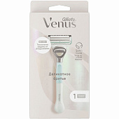 Станок для бритья GILLETTE VENUS + сменная кассета SATIN CARE 1шт Станок для бритья GILLETTE VENUS + сменная кассета SATIN CARE 1шт
