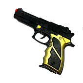 Пистолет с трещеткой 20х17 см, пакет, 84948 Пистолет с трещеткой 20х17 см, пакет, 84948