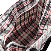 Сумка хозяйственная на молнии, 29 л, цвет чёрный/белый Сумка хозяйственная на молнии, 29 л, цвет чёрный/белый