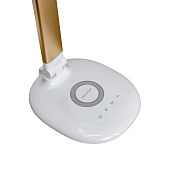 Светильник настольный LED 9Вт UL613 ночник регул темп света/яркости белый/золото /Ultra Light Светильник настольный LED 9Вт UL613 ночник регул темп света/яркости белый/золото /Ultra Light