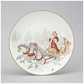 Тарелка закусочная lefard "морозко" 20,5 см 85-2036 Тарелка закусочная lefard "морозко" 20,5 см 85-2036