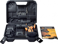  Дрель-шуруповерт бесщеточный Вихрь ДА-18Л-2К/Б, 18В Li-ion, 45Нм, 2 АКБ (2Ач), кейс 